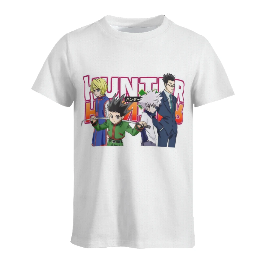 Hunter-x-Hunter New Summer Round Neck Short Sleeved T-shirt for Men's Short Sleeved Top
Hunter-x-Hunter New Summer Round Neck Short Sleeved T-shirt for Men's Short Sleeved Top