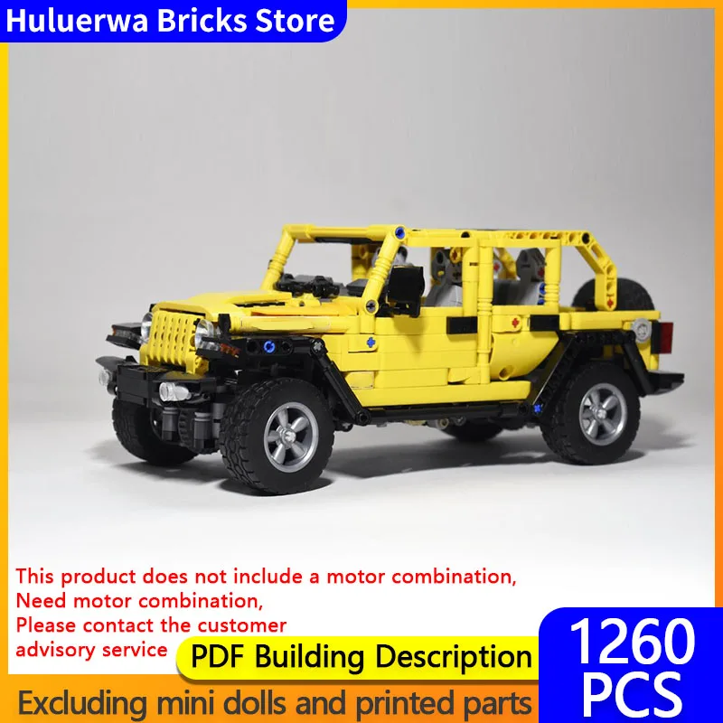 Модель городского автомобиля MOC, строительные кирпичи Wrangler Rubicon JL, мини-внедорожник, модульная технология, детские праздничные подарки, сборные игрушки
Модель городского автомобиля MOC, строительные кирпичи Wrangler Rubicon JL, мини-внедорожник, модульная технология, детские праздничные подарки, сборные игрушки