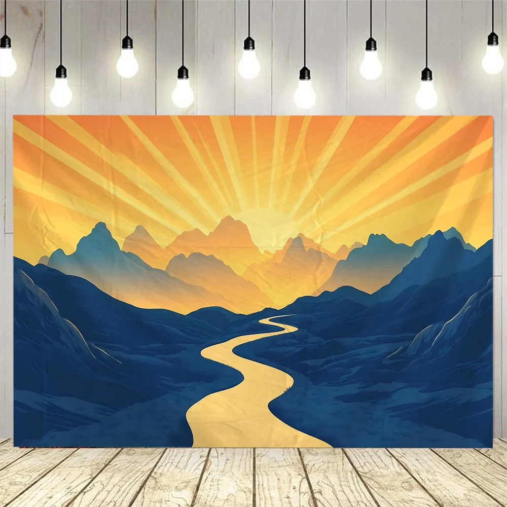 Vintage Sunrise Landscape Tapestry Rainbow Sun Wall Hanging Cloth Abstract Forest Home Decoration Background Poster
Vintage Sunrise Landscape Tapestry Rainbow Sun Wall Hanging Cloth Abstract Forest Home Decoration Background Poster