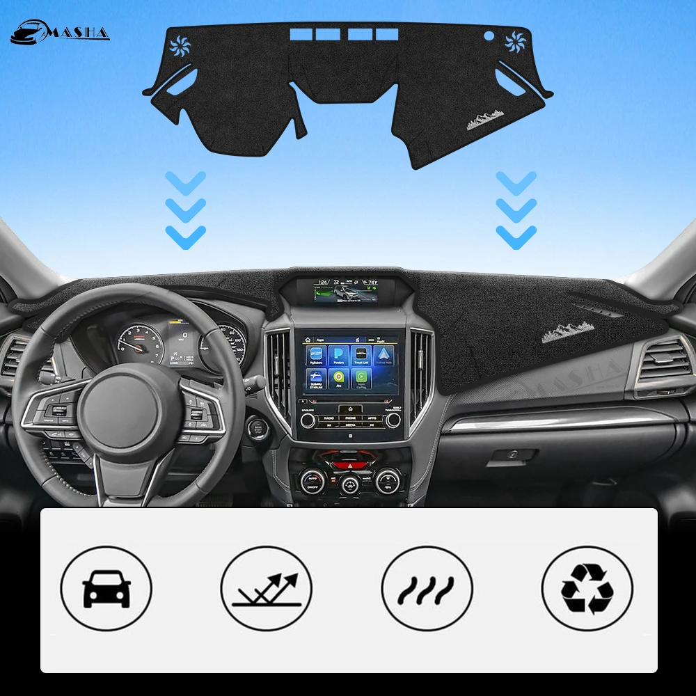 Dash Cover for Subaru Forester 2019 2020 2021 2022 2023 2024 Dashboard Mat Dash Cover Sunshade Nonslip Mesh Protector No Glare
Dash Cover for Subaru Forester 2019 2020 2021 2022 2023 2024 Dashboard Mat Dash Cover Sunshade Nonslip Mesh Protector No Glare