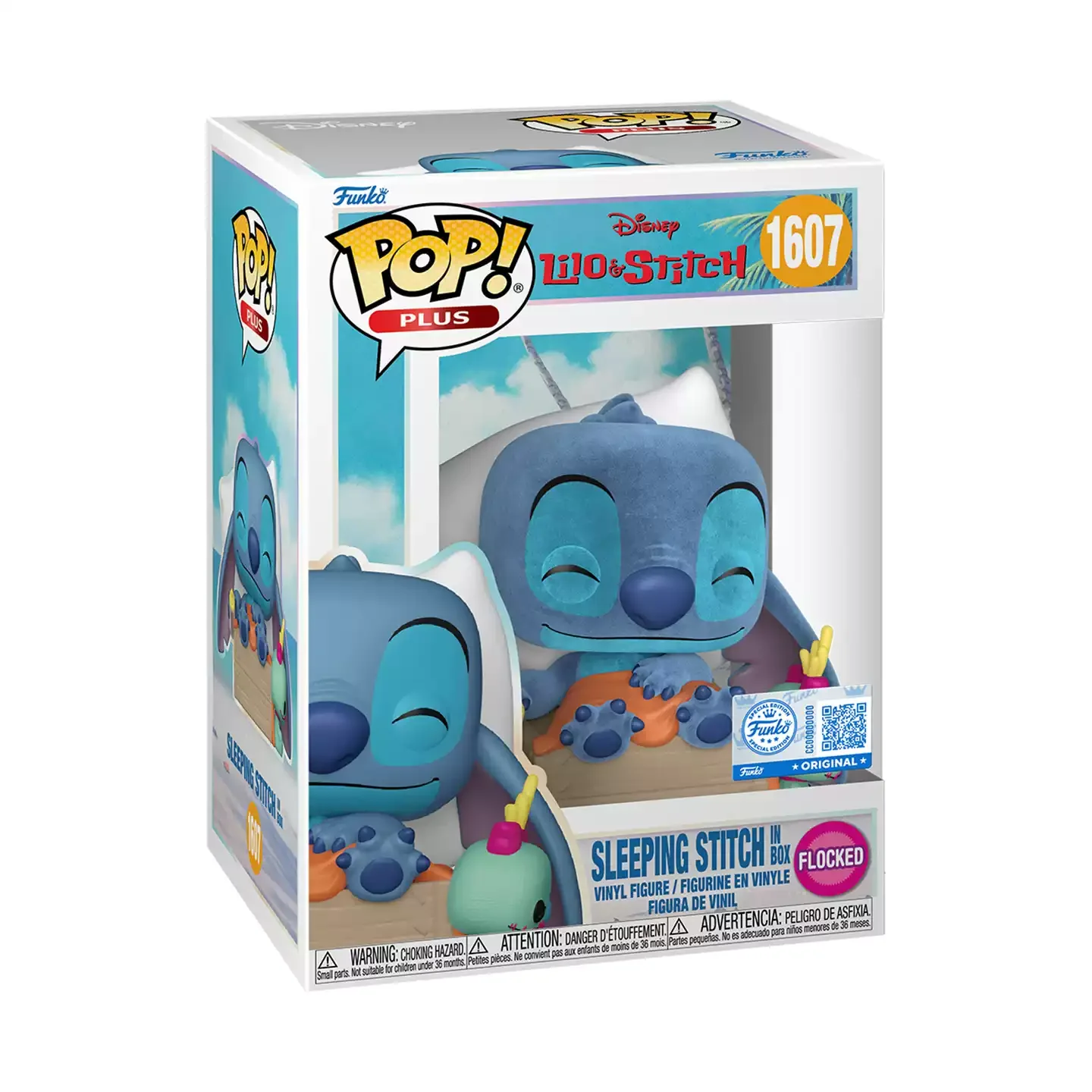 Disney Funko Pop Sleeping Stitch in Box (flocking) Limited Edition Peripheral Figurines Toys for Boys Gift Collectible Ornaments
Disney Funko Pop Sleeping Stitch in Box (flocking) Limited Edition Peripheral Figurines Toys for Boys Gift Collectible Ornaments