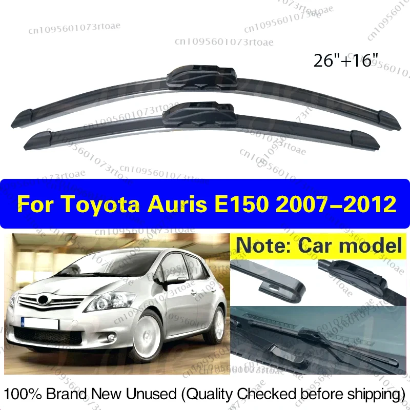 Car Wiper Blades For Toyota Auris E150 2007 2008 2009 2010 2011 2012 Front Windscreen Windshield Rubber Car Accessories 26"+16"
Car Wiper Blades For Toyota Auris E150 2007 2008 2009 2010 2011 2012 Front Windscreen Windshield Rubber Car Accessories 26"+16"