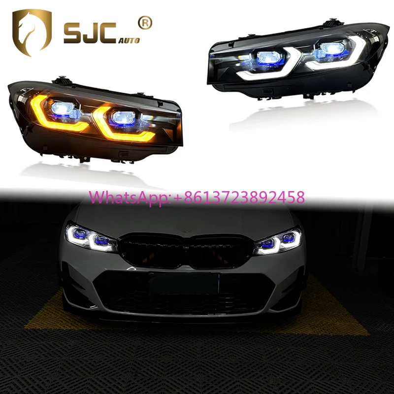Car Part for BMW 3 Series G20 M3 G80 2023-2024 Yellow/White DRL New Laser Style LCI Head Light Front Lamp
Car Part for BMW 3 Series G20 M3 G80 2023-2024 Yellow/White DRL New Laser Style LCI Head Light Front Lamp