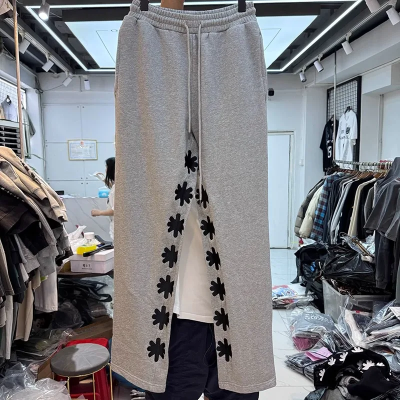 Multi Floral Embroidery Logo Lost Shdws sweatpants Black Gray Jogger Trousers Men Women High Quality Casual Drawstring Pants Gym
Multi Floral Embroidery Logo Lost Shdws sweatpants Black Gray Jogger Trousers Men Women High Quality Casual Drawstring Pants Gym