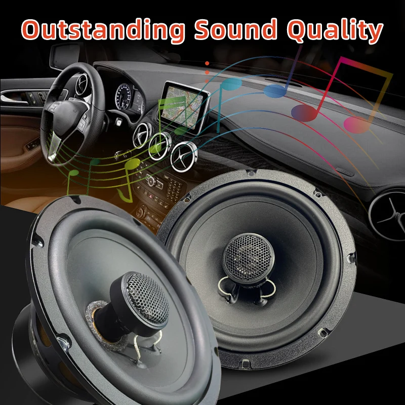 Good Price Car Horns Speaker Components 2-Way 6*5 Inch Mid-range Speakers Auto Coaxial Speaker Big Power Audio Speaker for Car
Good Price Car Horns Speaker Components 2-Way 6*5 Inch Mid-range Speakers Auto Coaxial Speaker Big Power Audio Speaker for Car