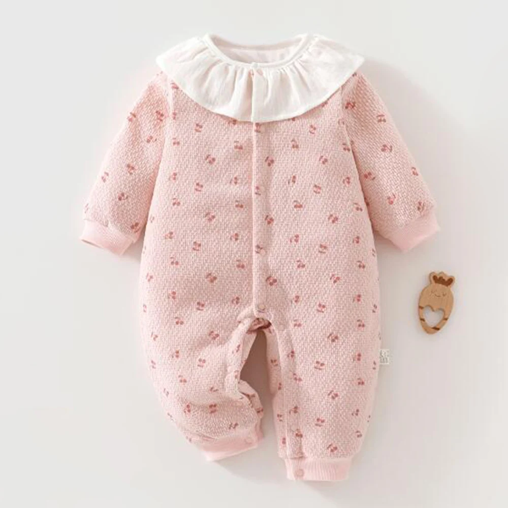 Детский комбинезон с длинными рукавами, стеганый теплый осенне-зимний воротник, одежда принцессы для первого дня рождения, детские комбинезоны для девочек
Детский комбинезон с длинными рукавами, стеганый теплый осенне-зимний воротник, одежда принцессы для первого дня рождения, детские комбинезоны для девочек