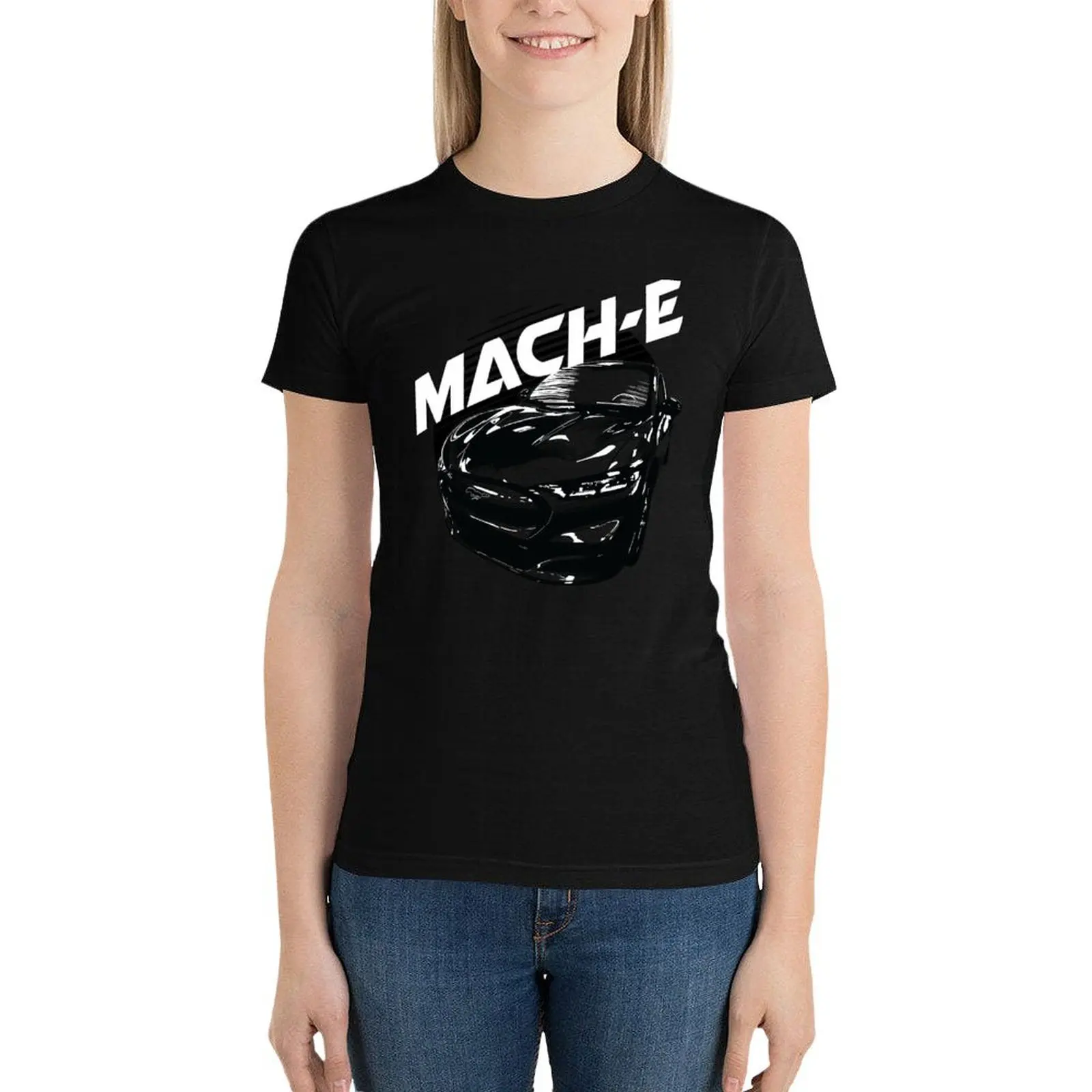 2021 Mustang Mach-E Retro Sun T-Shirt shirts graphic tees summer clothes vintage clothes workout shirts for Women loose fit
2021 Mustang Mach-E Retro Sun T-Shirt shirts graphic tees summer clothes vintage clothes workout shirts for Women loose fit