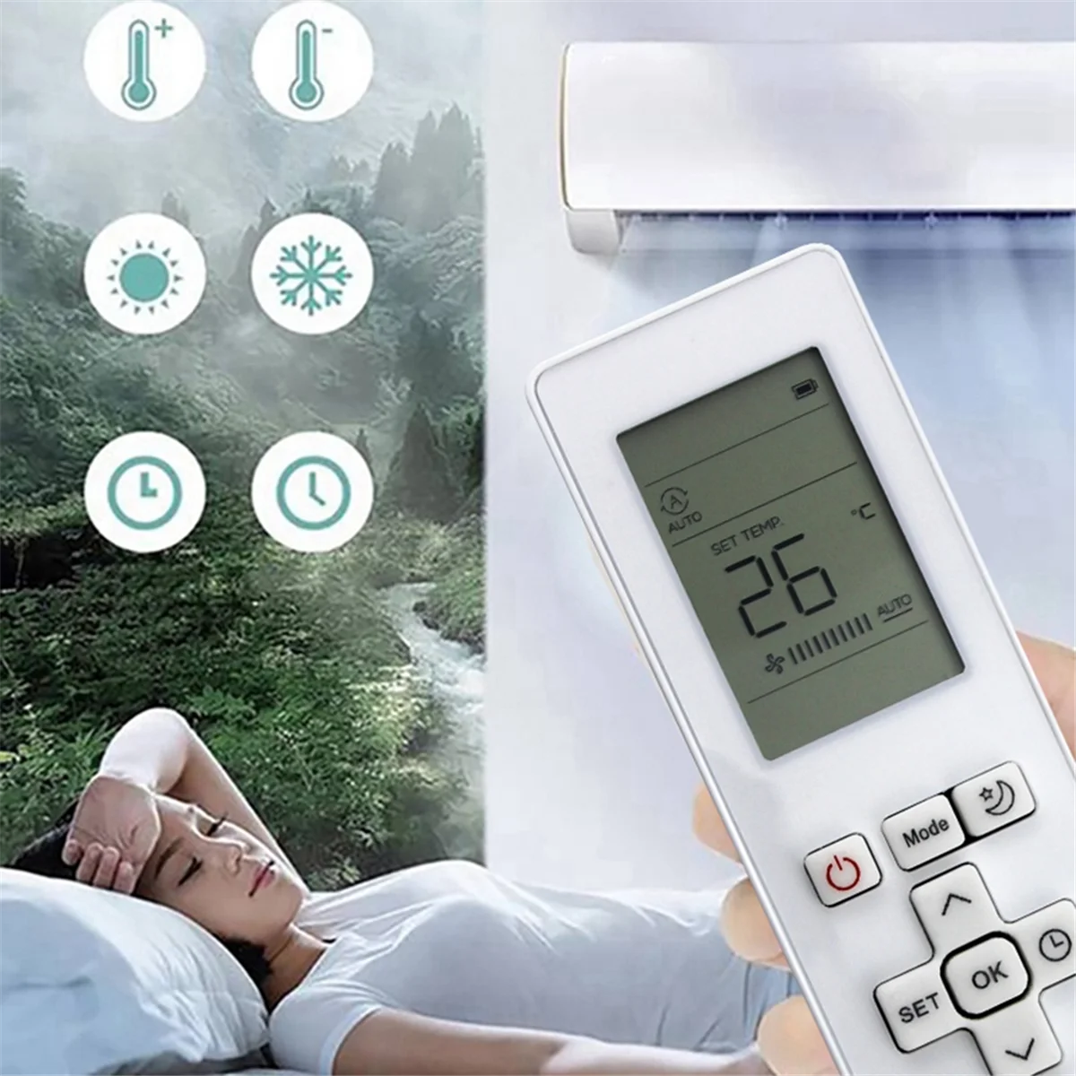ATS-RG10B(G)/BGEF Пульт дистанционного управления для кондиционера Samsung/Midea RG10B BGEFU1
ATS-RG10B(G)/BGEF Пульт дистанционного управления для кондиционера Samsung/Midea RG10B BGEFU1