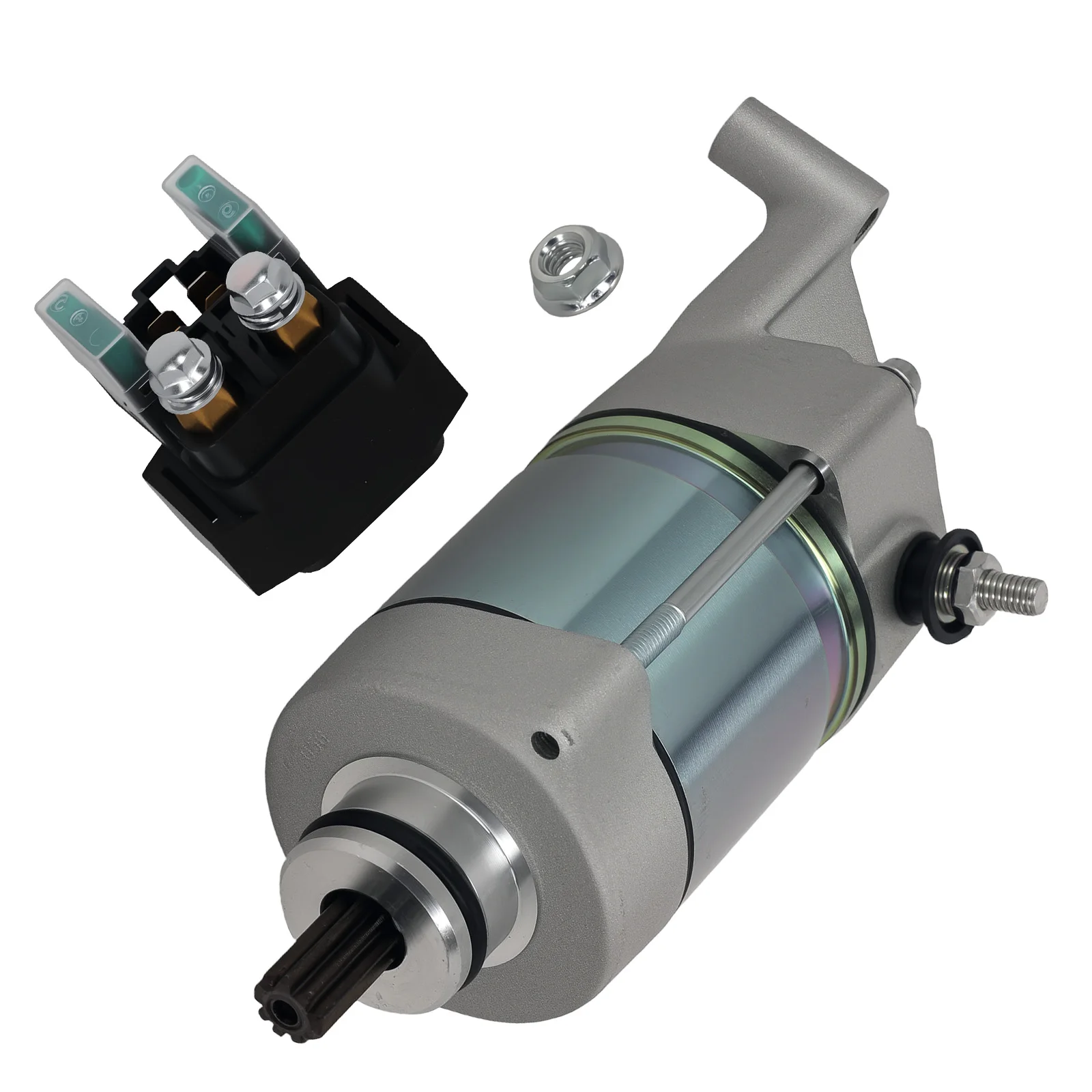 Starter Motor & Relay for Yamaha R1 Team 2009-2014 14B-81890-01 9 Teeth 9T
Starter Motor & Relay for Yamaha R1 Team 2009-2014 14B-81890-01 9 Teeth 9T