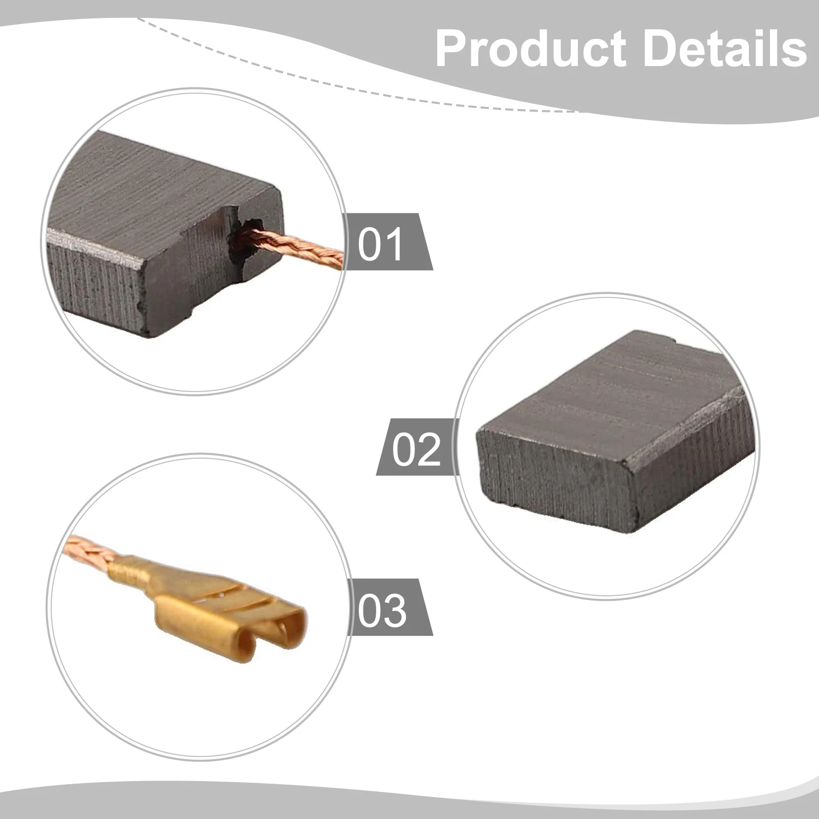 Metal Carbon Brushes for G18MR G18SCY G23MR G23SCY G23MRU G23MRP9 G23MRUA G18MRP9 Efficient Electric Tool Accessory
Metal Carbon Brushes for G18MR G18SCY G23MR G23SCY G23MRU G23MRP9 G23MRUA G18MRP9 Efficient Electric Tool Accessory