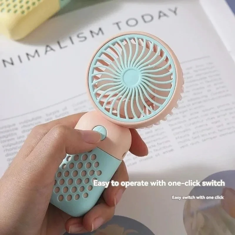 New Handheld Charging Fan Cartoon Cute Small Student Charging Small Fan Portable Mini USB Fan Mini Pocket
New Handheld Charging Fan Cartoon Cute Small Student Charging Small Fan Portable Mini USB Fan Mini Pocket