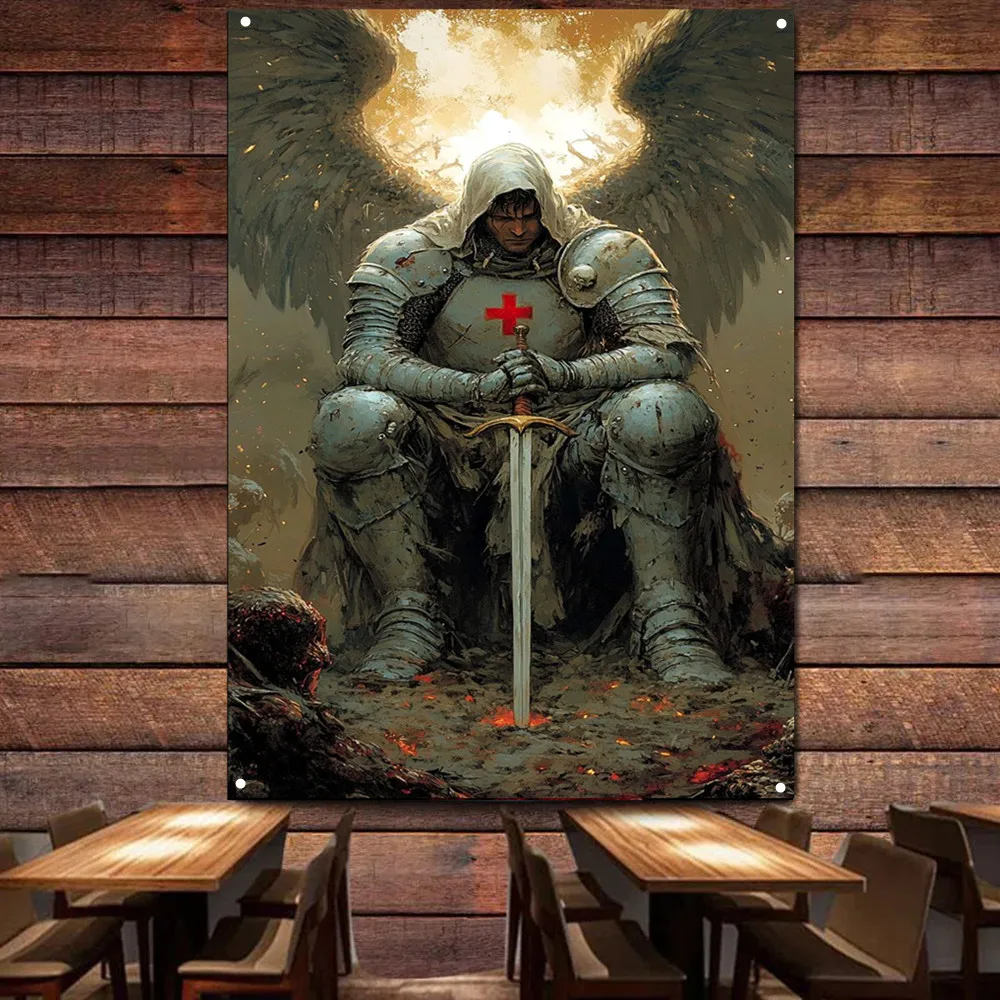 Crusades Tapestry Wall Hanging Flag Vintage Home Decor Banner Wall Chart Knights Templar Art Posters & Prints Canvas Painting 1
Crusades Tapestry Wall Hanging Flag Vintage Home Decor Banner Wall Chart Knights Templar Art Posters & Prints Canvas Painting 1