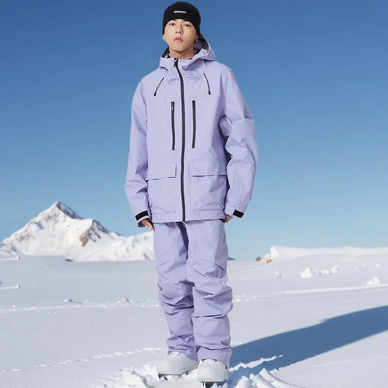 Winter Couple Skiing Suit 2025 New Snowboard Tracksuit Warm Windproof Women Ski Clothes Men Outdoor Sport Snow Jacket Pants Set
Winter Couple Skiing Suit 2025 New Snowboard Tracksuit Warm Windproof Women Ski Clothes Men Outdoor Sport Snow Jacket Pants Set