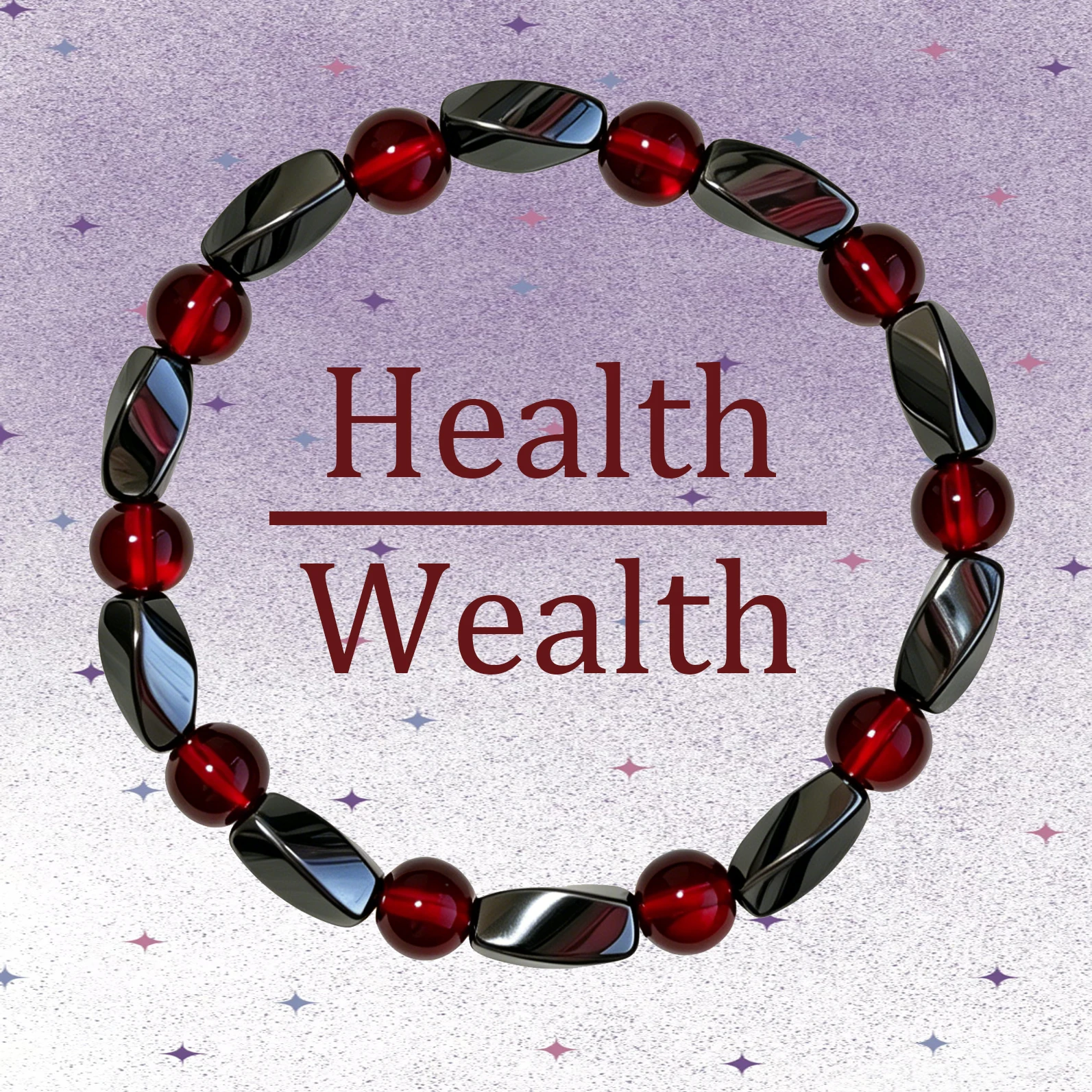 Black Faceted Hematite and Red Beaded Stretch Bracelet, Unisex Minimalist Elastic Stackable Wristband for Daily Casual Wear
Black Faceted Hematite and Red Beaded Stretch Bracelet, Unisex Minimalist Elastic Stackable Wristband for Daily Casual Wear