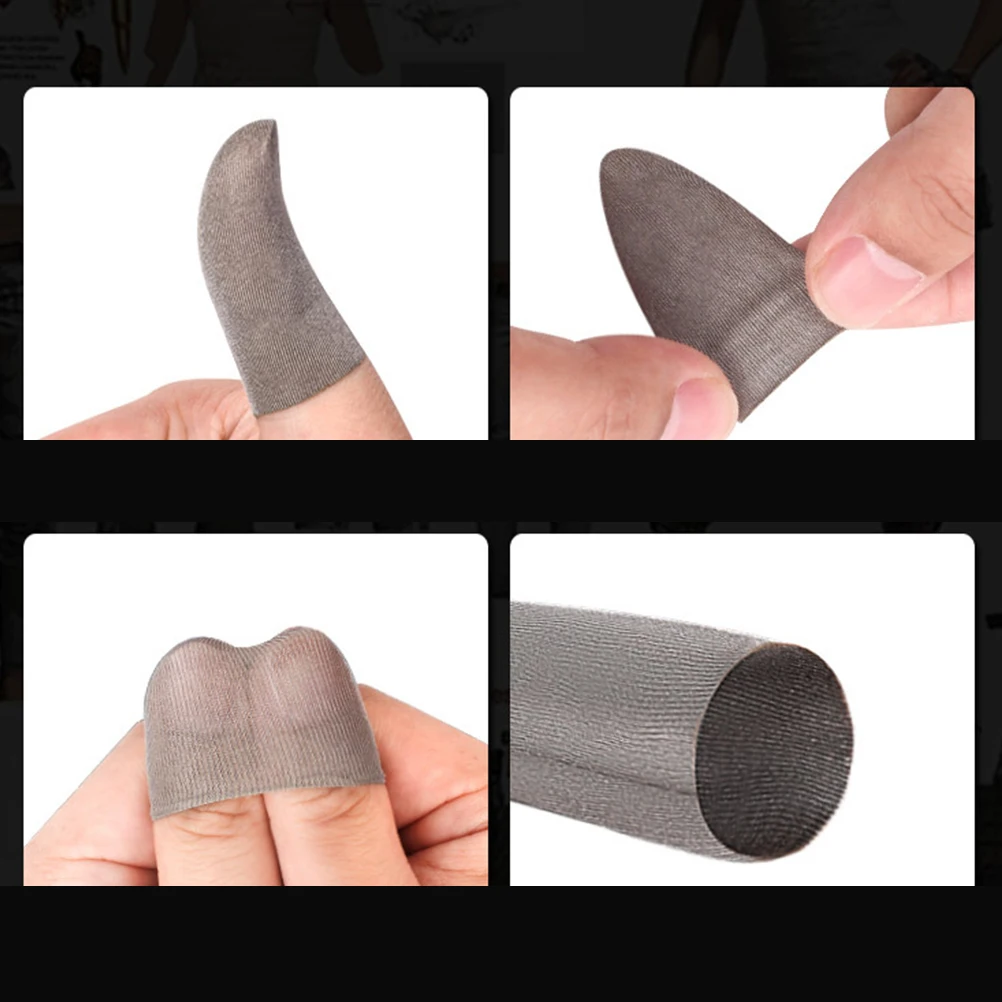 10Pcs Finger Sleeves for Phone Game Touch Screen Breathable Anti-Sweat Elastic Anti-Slip Finger Protector Gaming Accessory
10Pcs Finger Sleeves for Phone Game Touch Screen Breathable Anti-Sweat Elastic Anti-Slip Finger Protector Gaming Accessory