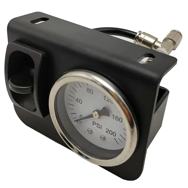 Single 200 PSI Gauge Panel One Paddle Switch Air Suspension RV Recreational Vehicle Motorhome Camping Touring Car Valve
Single 200 PSI Gauge Panel One Paddle Switch Air Suspension RV Recreational Vehicle Motorhome Camping Touring Car Valve