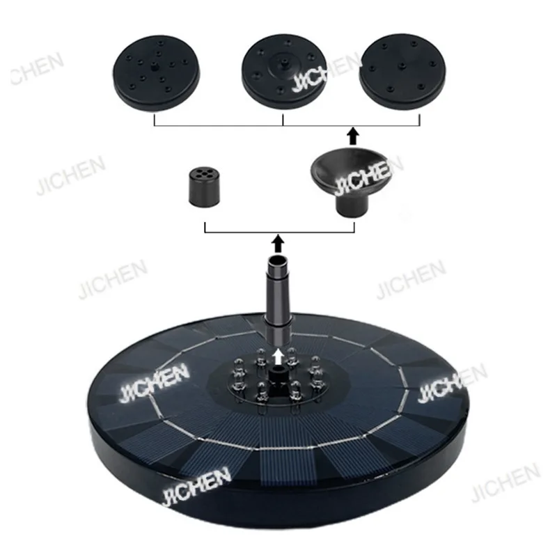 ZQ Solar Fountain Light Round Floating Fountain Outdoor Fountain Pool Shower Landscape Light
ZQ Solar Fountain Light Round Floating Fountain Outdoor Fountain Pool Shower Landscape Light