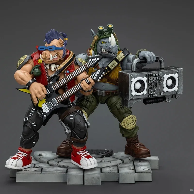 In Stock Original JOYTOY 1/18 Action Figure TMNT Ninja Turtles Beebop Rocksteady Anime Action Figures Model Toys Collection Gift
In Stock Original JOYTOY 1/18 Action Figure TMNT Ninja Turtles Beebop Rocksteady Anime Action Figures Model Toys Collection Gift
