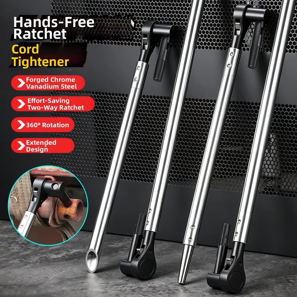Ratchet Tie Down Strap Wrench 24 Tooth 360 Degree Rotating For Truck Cargo Securing Heavy Duty Hand Tools
Ratchet Tie Down Strap Wrench 24 Tooth 360 Degree Rotating For Truck Cargo Securing Heavy Duty Hand Tools