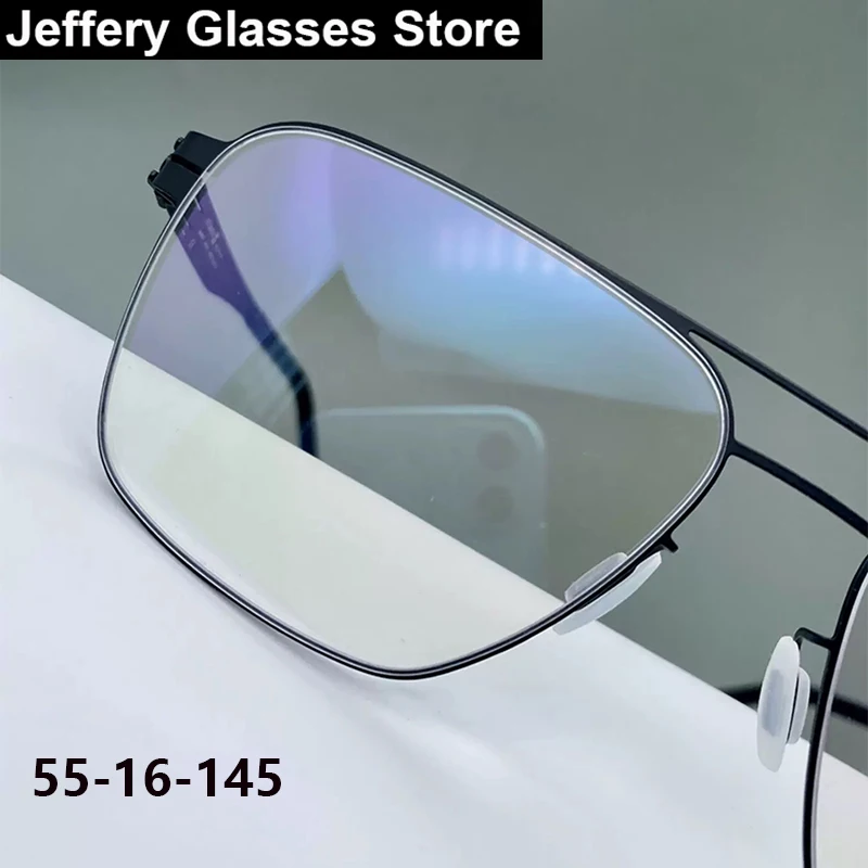 Germany Pilot Men Ultralight Glasses Frame Double-Beam Thin Stainless Steel Eyeglasses Brand Design Fashion Business Eyewear
Germany Pilot Men Ultralight Glasses Frame Double-Beam Thin Stainless Steel Eyeglasses Brand Design Fashion Business Eyewear