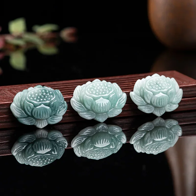 Jiale/Hand-Carved/Natural Emerald Ice Species Lotu Jade Pendant Men Women Party Travel Fine Jewelry Accessories Necklace Gift
Jiale/Hand-Carved/Natural Emerald Ice Species Lotu Jade Pendant Men Women Party Travel Fine Jewelry Accessories Necklace Gift