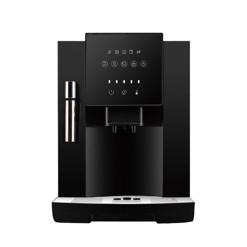 Smart Touch Screen Bean To Cup Steam Wand Fully Automatic Espresso Maker
Smart Touch Screen Bean To Cup Steam Wand Fully Automatic Espresso Maker