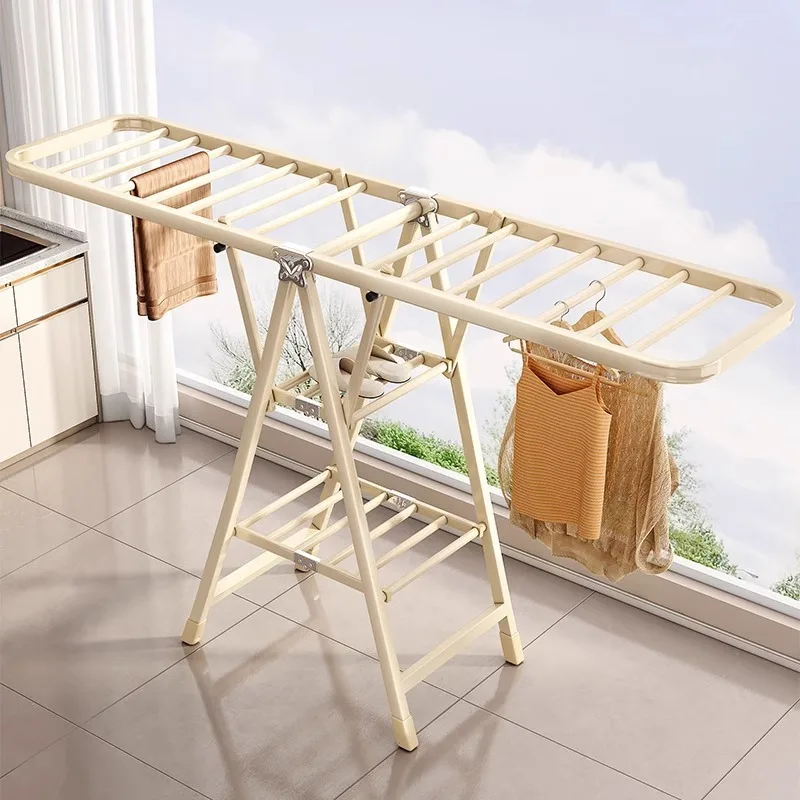 Folding clothes drying rack Floor-to-ceiling household indoor cooling drying hanger Balcony Baby clothes drying rod
Folding clothes drying rack Floor-to-ceiling household indoor cooling drying hanger Balcony Baby clothes drying rod