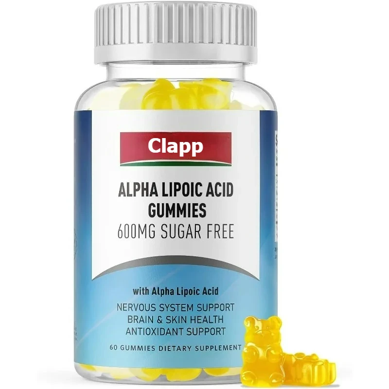 Alpha Lipoic Acid Gummies, Used for Antioxidant and Nervous System Support, Skin Health, 60 Capsules
Alpha Lipoic Acid Gummies, Used for Antioxidant and Nervous System Support, Skin Health, 60 Capsules