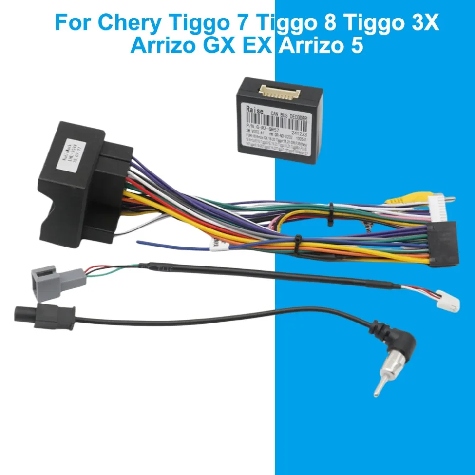 Car Radio Power Cable Wiring Harness For Chery Tiggo 7 Tiggo 8 Tiggo 3X Arrizo GX EX Arrizo 5 Android Stereo Adapter
Car Radio Power Cable Wiring Harness For Chery Tiggo 7 Tiggo 8 Tiggo 3X Arrizo GX EX Arrizo 5 Android Stereo Adapter
