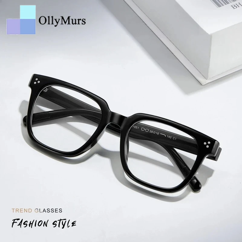 OLLYMURS Fashion Ultra-light Wide-rim Design TR90 Eyewear Retro Square Pptical Prescription Glasses Frame Men and Women TR27051 
OLLYMURS Fashion Ultra-light Wide-rim Design TR90 Eyewear Retro Square Pptical Prescription Glasses Frame Men and Women TR27051
