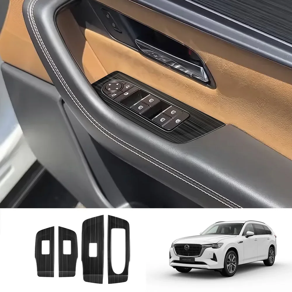 LHD RHD для Mazda CX-80 CX80 CX 80 2024 2025, внутренняя дверная ручка из нержавеющей стали, переключатели окон, крышка, накладка на подлокотник, панель, рамка
LHD RHD для Mazda CX-80 CX80 CX 80 2024 2025, внутренняя дверная ручка из нержавеющей стали, переключатели окон, крышка, накладка на подлокотник, панель, рамка