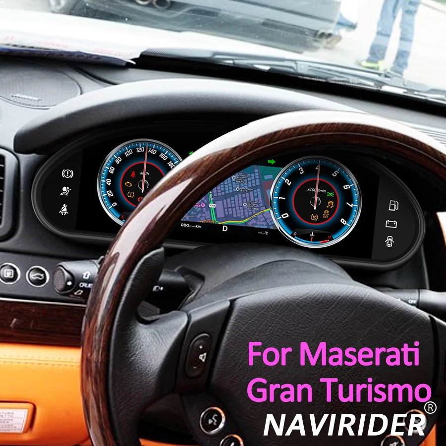 LCD Instrument Panel For Maserati Gran Turismo GT 2007-2017 Car Cluster Carplay Digital Dashboard Speedometer Virtual Cockpit
LCD Instrument Panel For Maserati Gran Turismo GT 2007-2017 Car Cluster Carplay Digital Dashboard Speedometer Virtual Cockpit