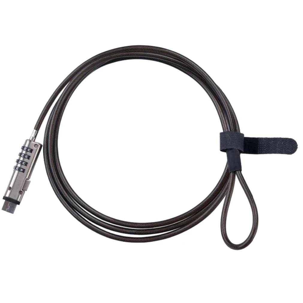 Цифровой универсальный USB-замок для ноутбука, кабель безопасности для компьютера, 4 шт.
Цифровой универсальный USB-замок для ноутбука, кабель безопасности для компьютера, 4 шт.