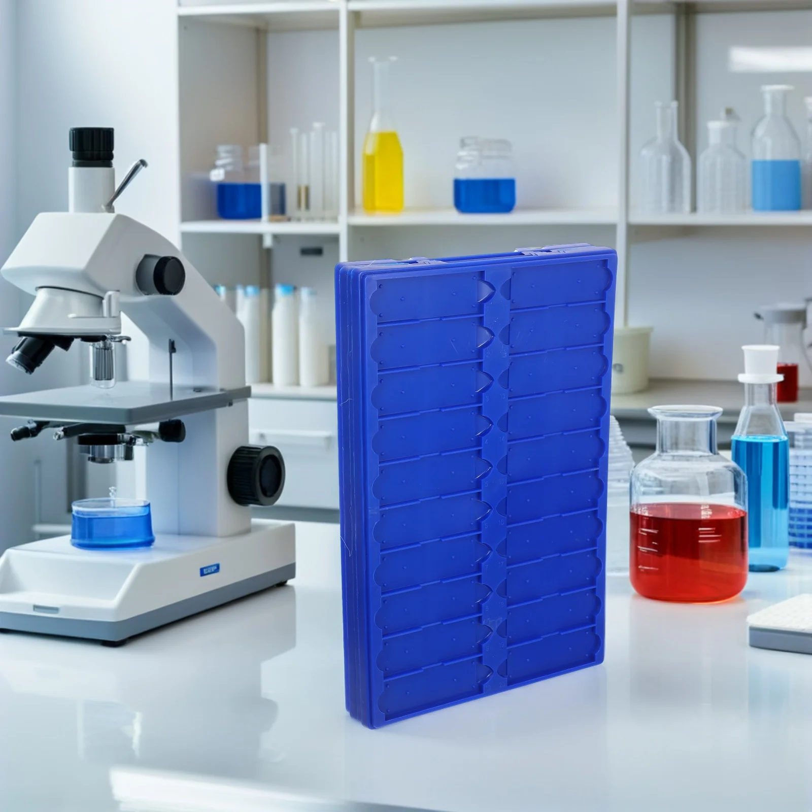 4Pcs Microscope Slide Storage Board Multilayer Drying Structure Ventilation Innovation Streamlined Workflow Lab Research
4Pcs Microscope Slide Storage Board Multilayer Drying Structure Ventilation Innovation Streamlined Workflow Lab Research