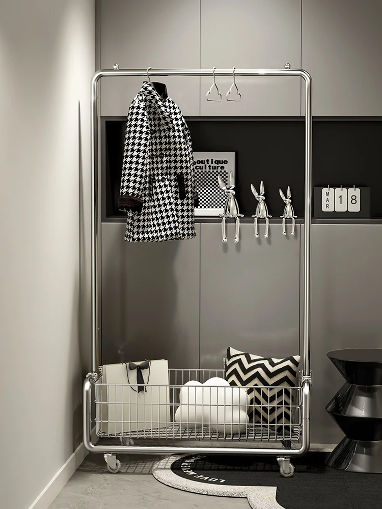 The product can be customized.Clothes Hanger Floor to Floor Bedroom Light Luxury Mobile Wheeled Household Living
The product can be customized.Clothes Hanger Floor to Floor Bedroom Light Luxury Mobile Wheeled Household Living