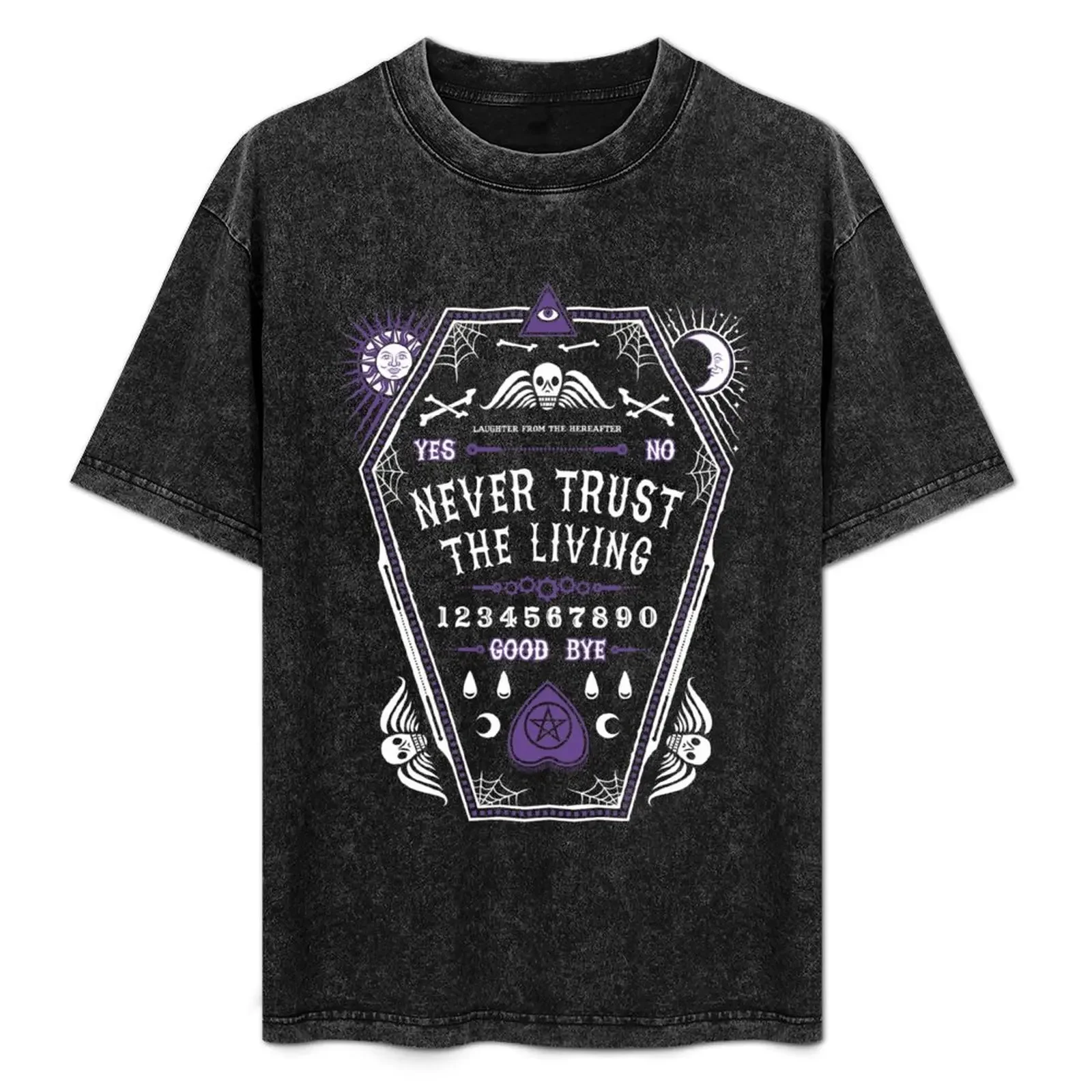 Hereafter - Never Trust The Living - Creepy Cute Goth - Occult T-Shirt animal prinfor boys summer tops men clothing
Hereafter - Never Trust The Living - Creepy Cute Goth - Occult T-Shirt animal prinfor boys summer tops men clothing