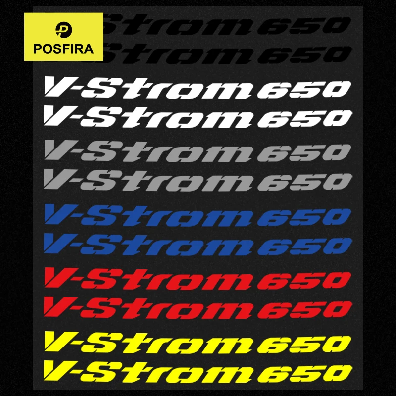 POSFIRA Vinyl Motorcycle Stickers Waterproof Decorative Decal for Suzuki VStrom 650 V Strom 650 DL DL650 2010-2024 Accessories
POSFIRA Vinyl Motorcycle Stickers Waterproof Decorative Decal for Suzuki VStrom 650 V Strom 650 DL DL650 2010-2024 Accessories