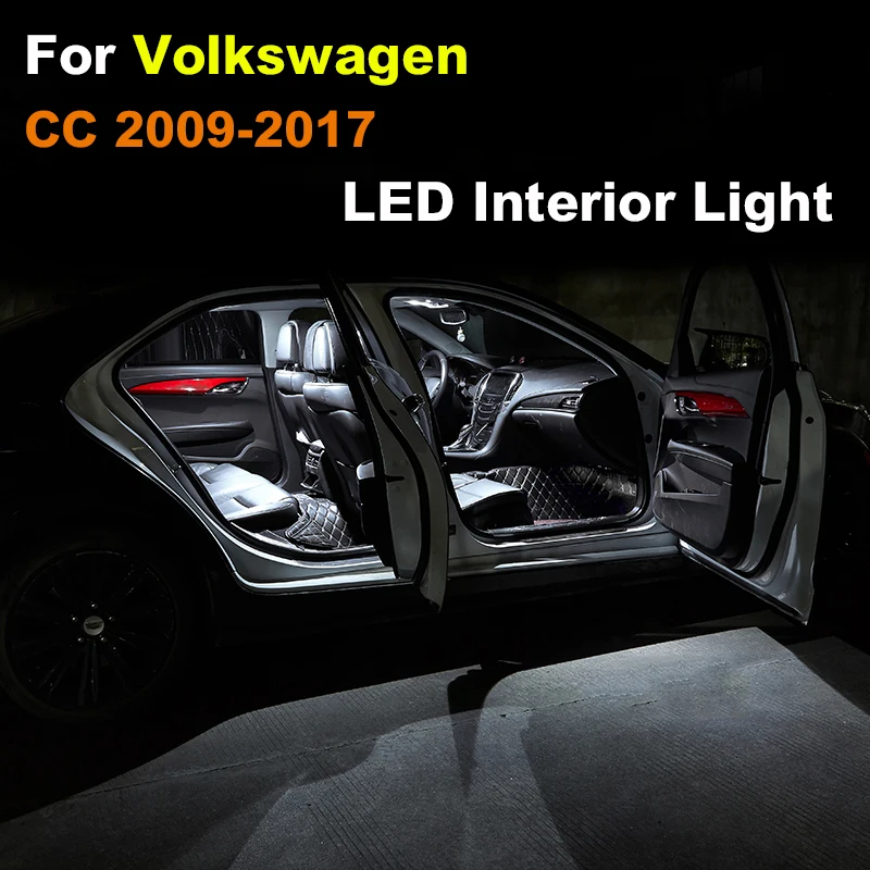 Interior LED Light Kit For Volkswagen VW CC 2009-2013 2014 2015 2016 2017 Canbus Car Bulb Indoor Dome Map Trunk Lamp Error Free
Interior LED Light Kit For Volkswagen VW CC 2009-2013 2014 2015 2016 2017 Canbus Car Bulb Indoor Dome Map Trunk Lamp Error Free