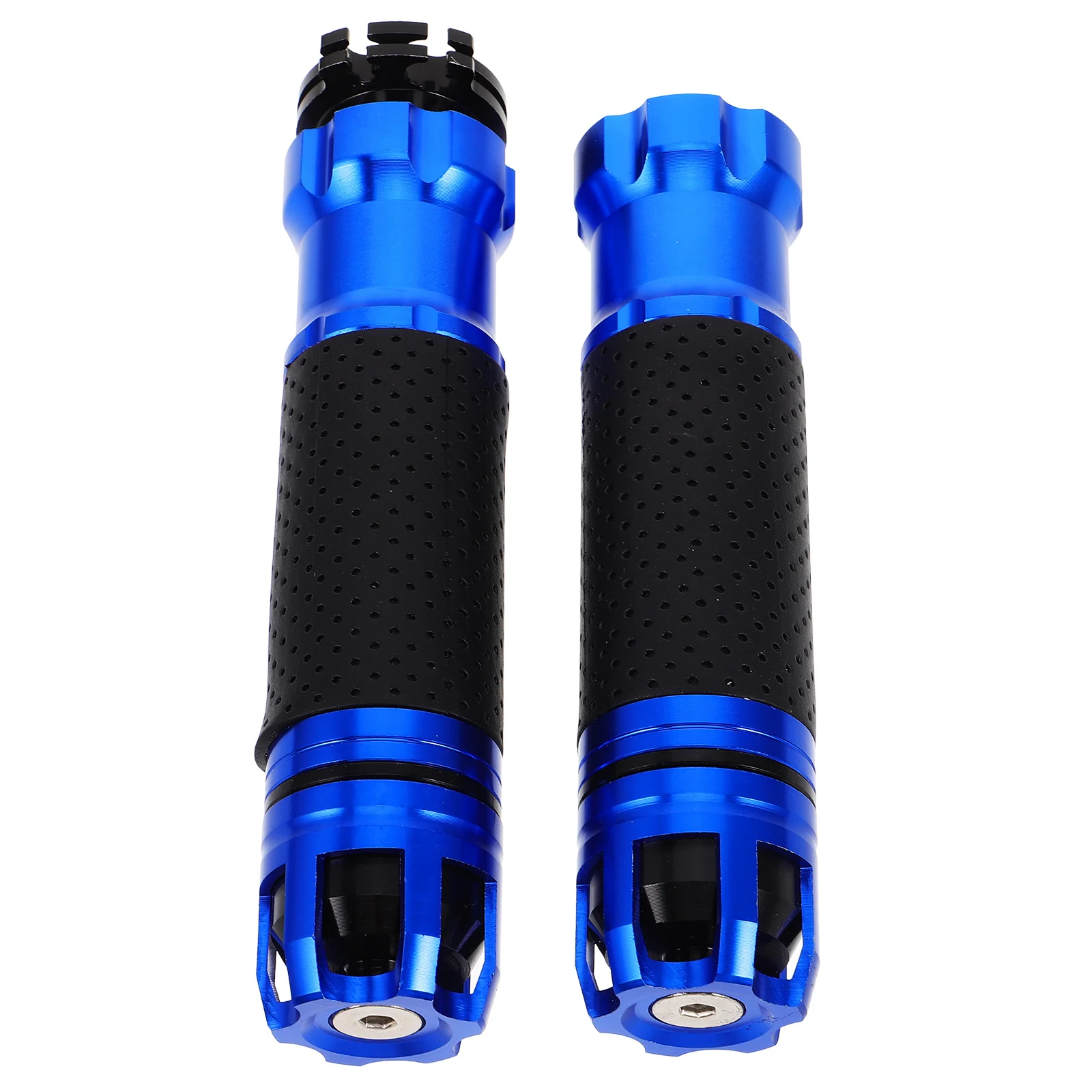 2Pcs Motorbike Handlebar Throttle Grip Aluminum Alloy Anti-Slip Comfortable Ergonomic Replacement Motorcycle Hand Grips 
2Pcs Motorbike Handlebar Throttle Grip Aluminum Alloy Anti-Slip Comfortable Ergonomic Replacement Motorcycle Hand Grips