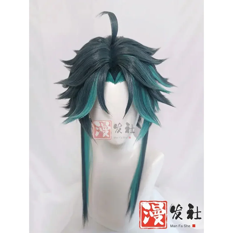ff34Xiao Hot Cosplay Genshin Impact Green Mixed Degree of Adaptability Wig Customized styling Wigs Heat Resistant Synthetic
ff34Xiao Hot Cosplay Genshin Impact Green Mixed Degree of Adaptability Wig Customized styling Wigs Heat Resistant Synthetic