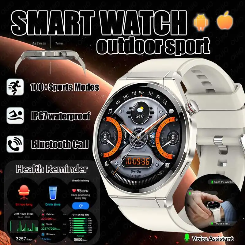 Новые умные спортивные часы 2026 года с Bluetooth-звонками, 100+ спортивными режимами, водонепроницаемостью IP67, напоминаниями о здоровье, напоминаниями о малоподвижности и отслеживанием сна
Новые умные спортивные часы 2026 года с Bluetooth-звонками, 100+ спортивными режимами, водонепроницаемостью IP67, напоминаниями о здоровье, напоминаниями о малоподвижности и отслеживанием сна