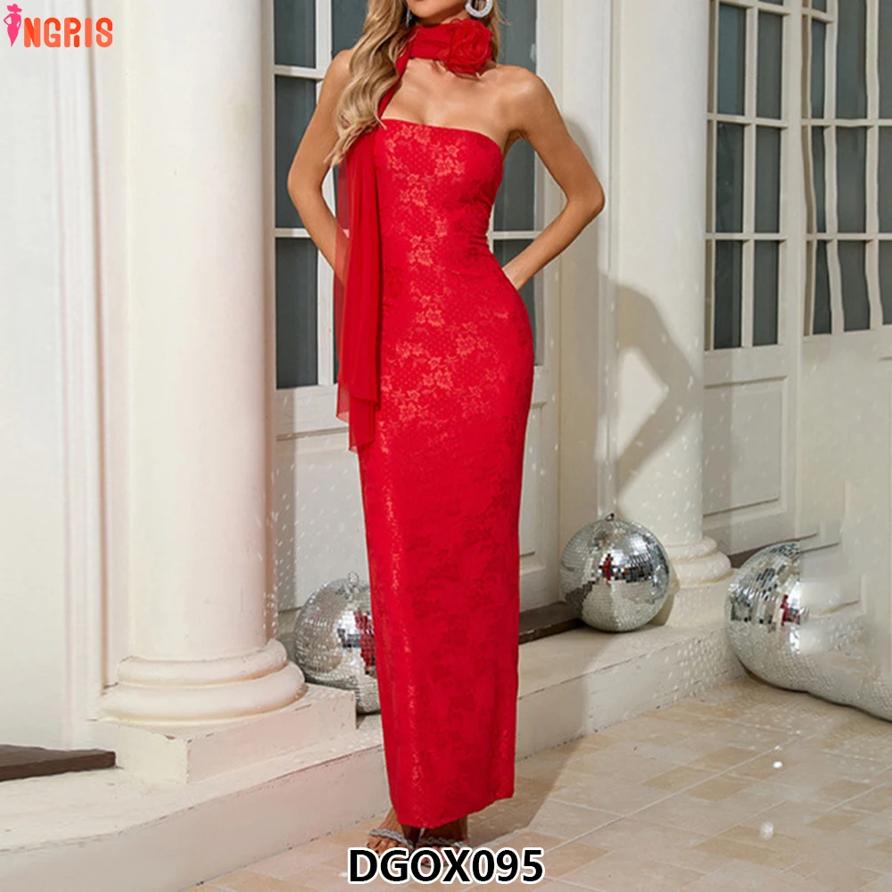 European and American Sexy One-shoulder Sequin Evening Dress Elegant Slit Party Dress-DGOX095
European and American Sexy One-shoulder Sequin Evening Dress Elegant Slit Party Dress-DGOX095