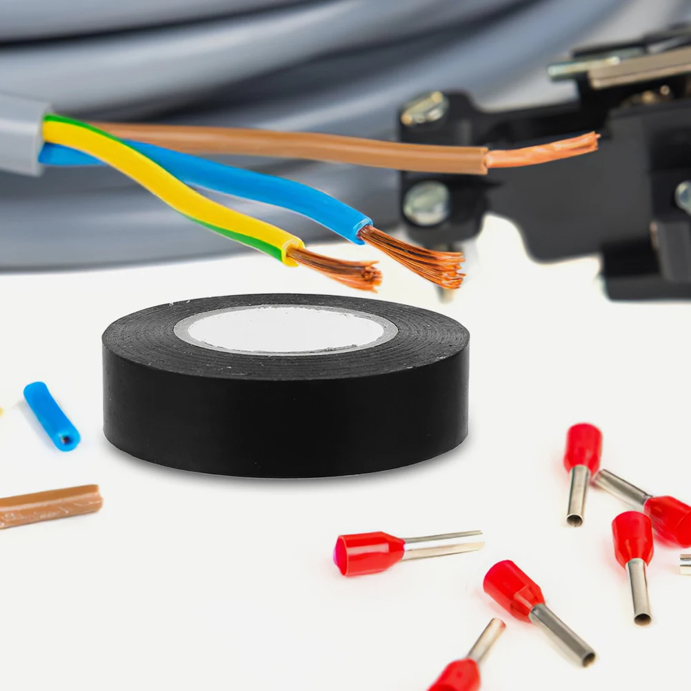 3 Rolls Colored Electric Tape 15mmx10m Electrical Insulation Tape PVC Wire Cable Electricians Heat Resistant Adhesive Strong
3 Rolls Colored Electric Tape 15mmx10m Electrical Insulation Tape PVC Wire Cable Electricians Heat Resistant Adhesive Strong