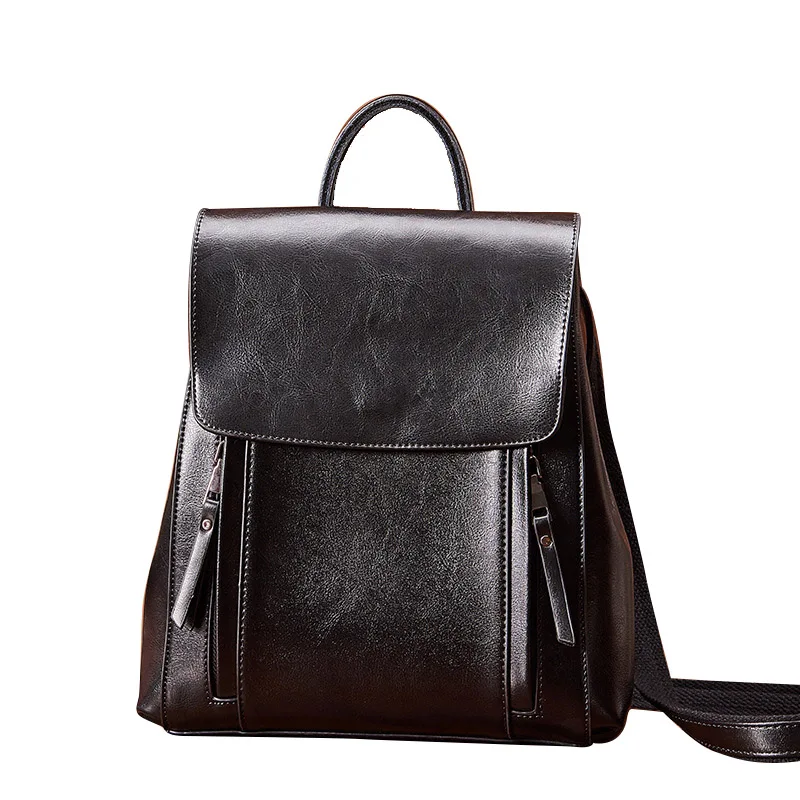 2022 New Genuine Leather Women's Bag Casual Messenger Bag Cowhide Backpack Europe and America Trend Retro Fashion Backpack
2022 New Genuine Leather Women's Bag Casual Messenger Bag Cowhide Backpack Europe and America Trend Retro Fashion Backpack
