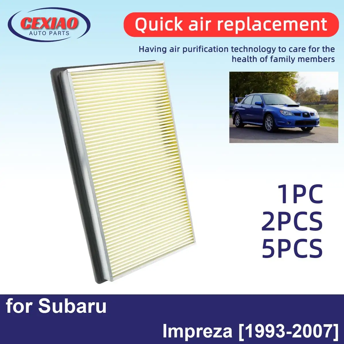 Фильтр для кондиционера Subaru Impreza 1993-2007 CA4309 25043775, 1 шт., 2 шт., 5 шт.
Фильтр для кондиционера Subaru Impreza 1993-2007 CA4309 25043775, 1 шт., 2 шт., 5 шт.