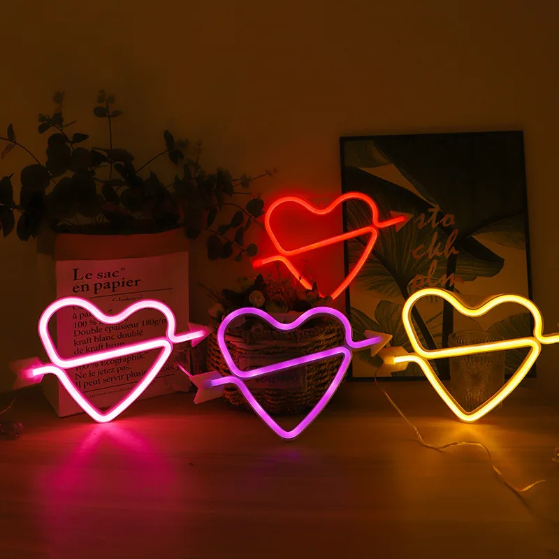 Cupid Arrow Heart Neon светильник Sign светодиодный Love, моделирующая лампа, настенное украшение для спальни, магазина, дня рождения, Дня Святого Валентина, подарок
Cupid Arrow Heart Neon светильник Sign светодиодный Love, моделирующая лампа, настенное украшение для спальни, магазина, дня рождения, Дня Святого Валентина, подарок