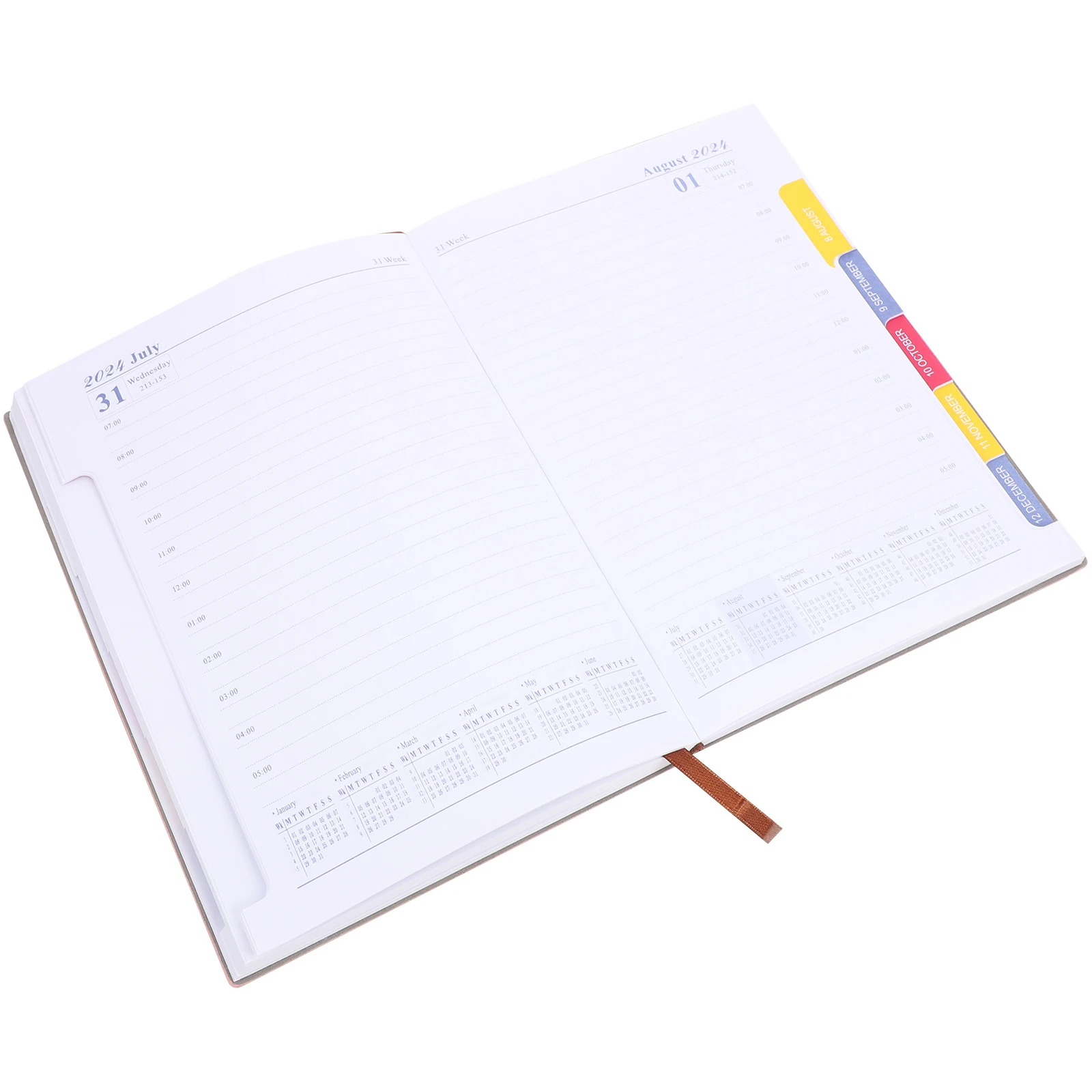 2024 Planner Diary A5 Spiral Notebook for Students Travelers Office Workers Teachers Daily Organizer Portable
2024 Planner Diary A5 Spiral Notebook for Students Travelers Office Workers Teachers Daily Organizer Portable