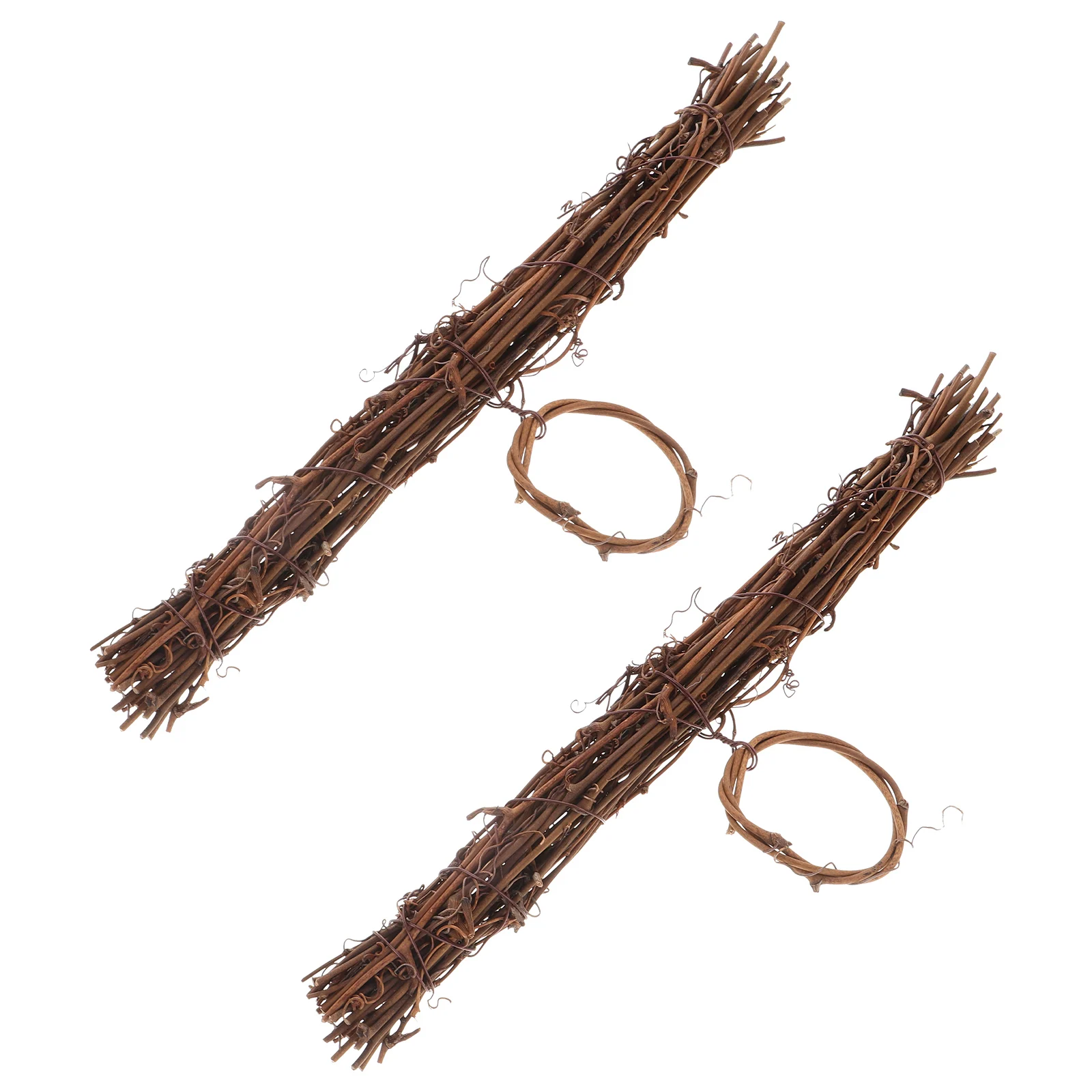 2 Pcs Rattan Hanger Decoration Christmas Wreath Diy Halloween Decorate Frame Garland Dream Catcher
2 Pcs Rattan Hanger Decoration Christmas Wreath Diy Halloween Decorate Frame Garland Dream Catcher
