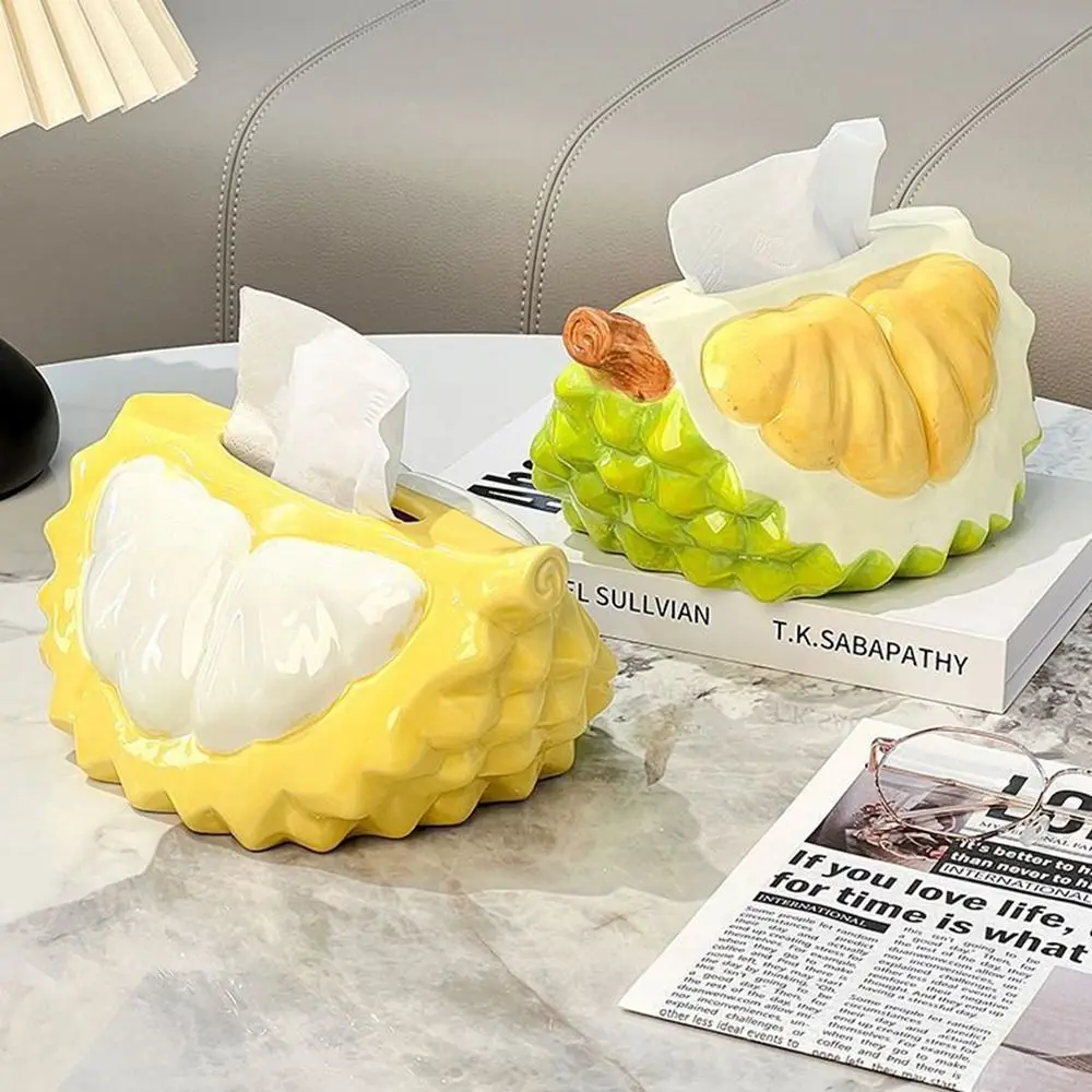Durian Paper Towel Case Creative Large Capacity Simulation Fruit Napkin Holder Multi-functional Anti-slip Tissue Storage Box
Durian Paper Towel Case Creative Large Capacity Simulation Fruit Napkin Holder Multi-functional Anti-slip Tissue Storage Box
