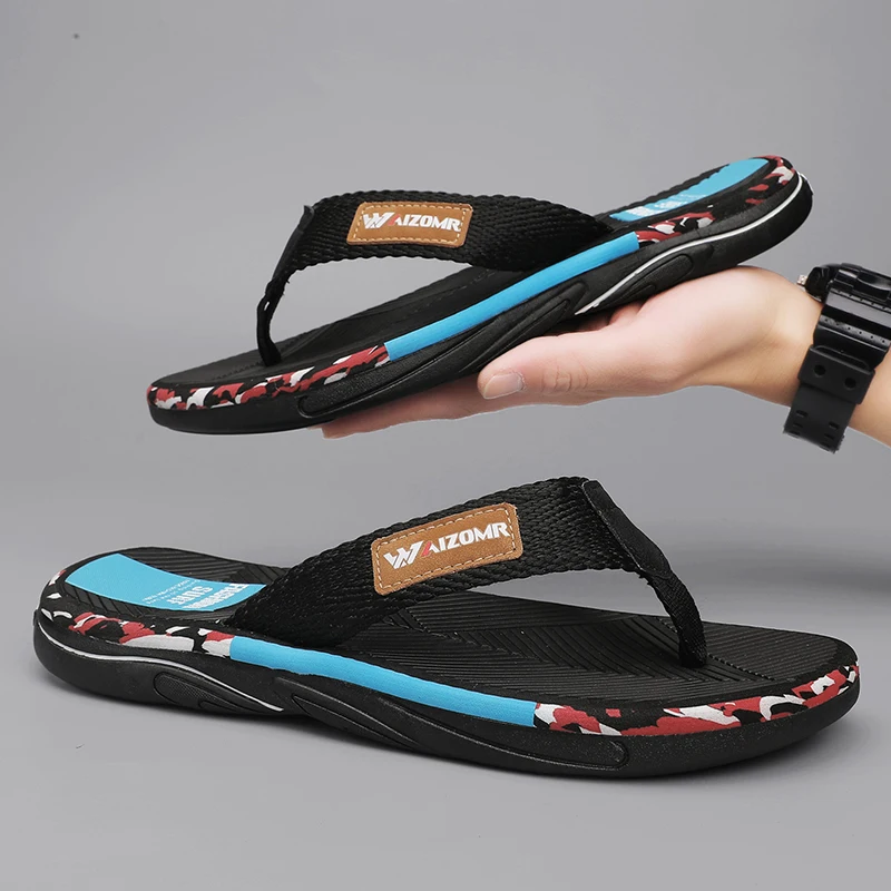 Large Size Men's Summer Outdoor Sandals Anti-Slip Soft Bottom Slip-On Beach Sports Thong Slippers Casual Flat Heel Rubber Sole
Large Size Men's Summer Outdoor Sandals Anti-Slip Soft Bottom Slip-On Beach Sports Thong Slippers Casual Flat Heel Rubber Sole